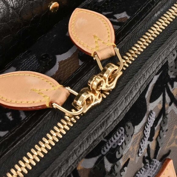 Louis Vuitton Monogram Fleur de Jais Carrousel Handbag - Picture 7 of 10